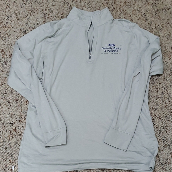 Ford Gray Quarter-Zip Pullover - Picture 1 of 2